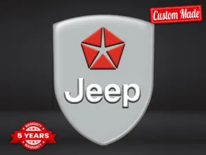 Jeep Gewölbte Autoschilder Pro Max Langlebig Stilvoll Modern